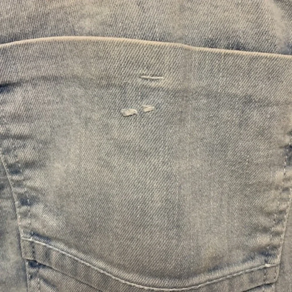 Southpole Y2K Men's Light Wash Flex Stretch Distressed Slim Leg Jeans Sz 36 x 32